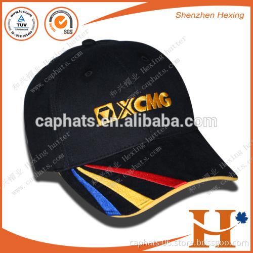Wholesale promotional baseball cap/snapback cap/trucker cap/dad hat with custom embroidery logo on front or brim